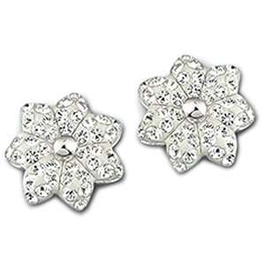  Swarovski Crystal Liddy Flower Earrings: SWAROVSKI 