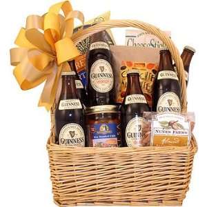    Good Taste of Guinness Beer Gift Basket: Grocery & Gourmet Food