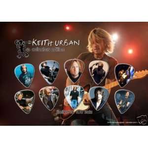  Keith Urban Guitar Pick Display Limited To 100 