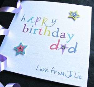 Handmade Birthday Card Dad Son Brother Uncle Male  