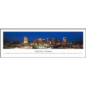  Nashville, Tennessee Panoramic View Framed Print: Home 