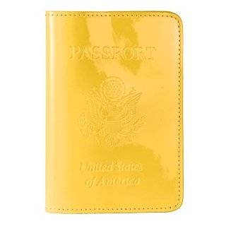 Baekgaard Glossy Patent Leather Passport Cover