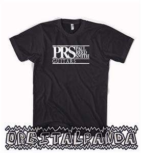 PRS T Shirt Paul Reed Smith Ltd 25th 20th Guitar  Black  