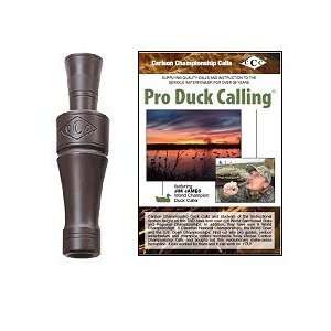 Carlson Equalizer Duck Call w/Pro Duck Calling DVD 