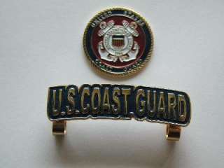 Slider States Coast Guard Hatclip Ball Mark NEW  