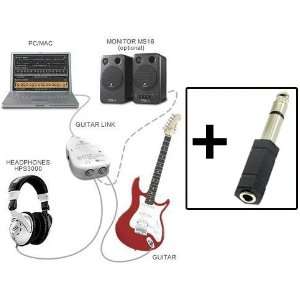  Guitar Link Interface to USB Cable   Turning your PC/Mac 