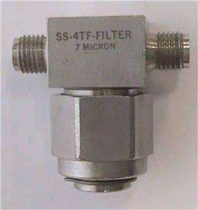 NUPRO 7 Micron SS 4TF Filter Stainless Steel  
