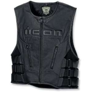 Icon Regulator Special Ops Vest , Gender Mens, Style Skull, Size Lg 