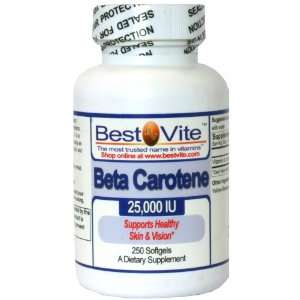  Beta Carotene (250 Softgels)