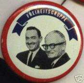 Campaign pin pinback button political BARRY GOLDWATER  