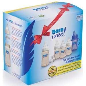  Born Free Plastic Baby Bottles Gift Set/ Starter Set: Baby