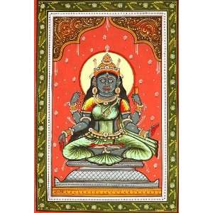 Goddess Bhairavi   The Fierce One (Ten Mahavidya Series)   Watercolor 