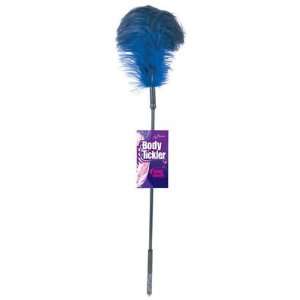  Bundle Ostrich feather ticklers   Blue and 2 pack of Pink 