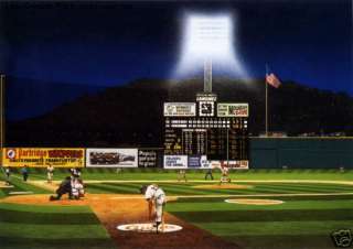 Crosley Field Cincinnati Reds Purdom LE print gsart LCP  