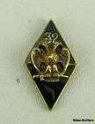 scottish rite 14k gold 32nd 14th degree masonic pin one
