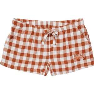  : Texas Longhorns Womens Paramount Flannel Shorts: Sports & Outdoors