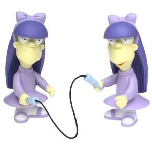  The Simpsons Series 8 Action Figure Terri and Sherri: Toys 