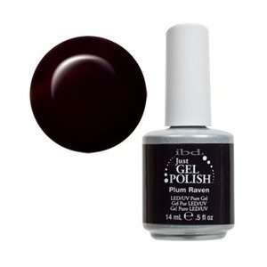  IBD Just Gel Plum Raven Gel Nail Polish .5oz: Health 