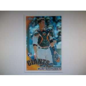   Wrapper Redemption Refractor Buster Posey RC Giants