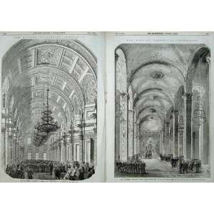   Russian Coronation 1856 Salle Andre Georges Hall Print: Home & Kitchen