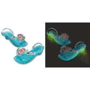 Disney Store The Little Mermaid Ariel Light Up Shoes for Girls Size 11 