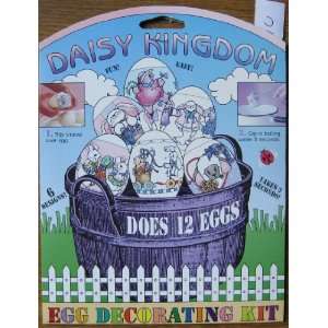   Kingdon Bunny Hop Collection Egg Decorating Kit Arts, Crafts & Sewing