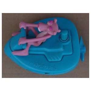  Pink Panther Wind Up Plastic Jet Sky Fast Food Toy From 