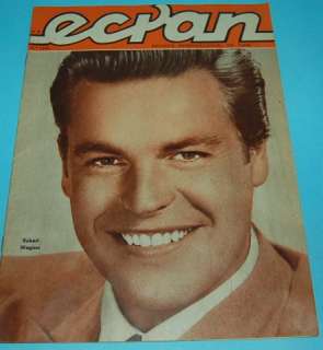 This auction is for vintage and very rare magazine Ecran, from 