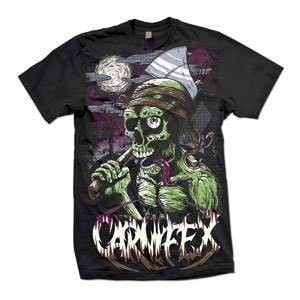  Carnifex   Zombie Axe T shirt Clothing