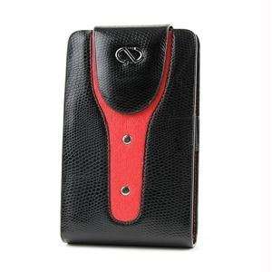  Naztech Boa Matching Key Chain Universal PDA Case (Black and Red 