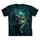 Night Wolves Collage Child T Shirt by The Mountain