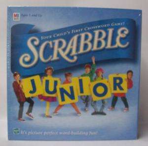 SCRABBLE JUNIOR Word Spelling Board Game NEW * SEALED  