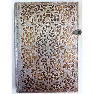   Silver Filigree Natural Midi Journal 5 X 7