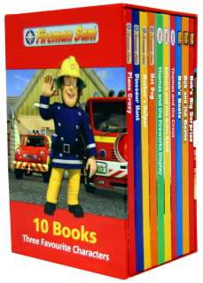 Favourite Characters Collection 10 Books Box Set Fireman 