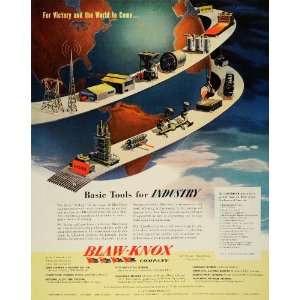  1944 Ad Blaw Knox Rolling Mill Machinery Industrial 