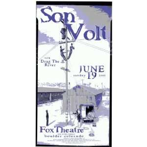  Son Volt Fox Boulder Original Concert Poster RARE