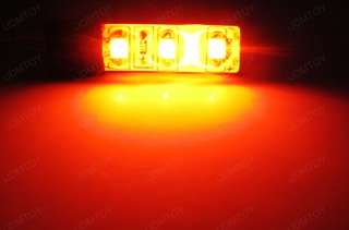SMD Sports Red LED Strip Lights: Cup Holder Gauge Cluster Glove Box 