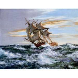 MONTAGUE DAWSON, Dawn Chase, Museum Replica CANVAS, 27 1/2 x 34 1/2 in 