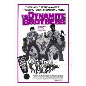  The Dynamite Brothers (1973) 27 x 40 Movie Poster Style A 