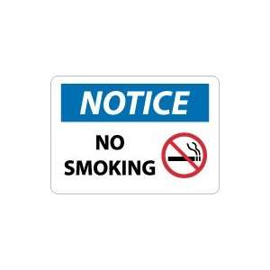  OSHA NOTICE No Smoking Safety Sign