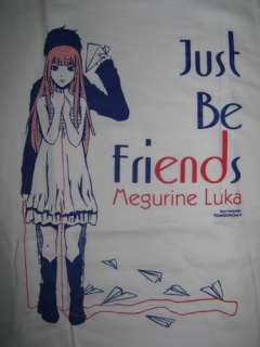 Volcaloid Megurine Luka song Just Be Friend T shirt  