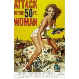  ATTACK OF THE 50 FT. WOMAN   Movie Poster