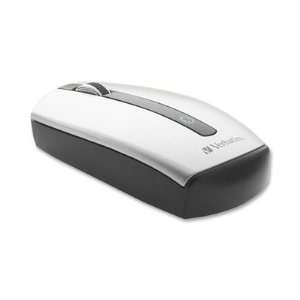   VER96991 Laser Mouse, Bluetooth, Ultra Slim, Silver/Black Electronics