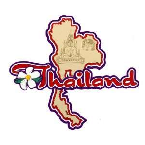   Maps Collection   Die Cuts   Map of Thailand: Arts, Crafts & Sewing