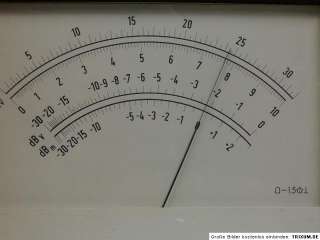 Grundig RV 55, ein richtig feines Röhrenvoltmeter 