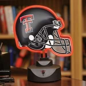 Texas Tech Red Raiders Neon Helmet Lamp 