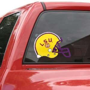  NCAA LSU Tigers Helmet Window Cling: Sports & Outdoors