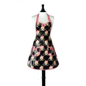  french touch apron Hôtesse skull (plastic).