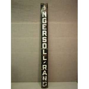  Vintage Porcelain Ingersoll Rand Display Sign Everything 