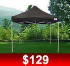 New Ez Pop Up Canopy 10 Shelter Fair EZUP Tent Red Top  